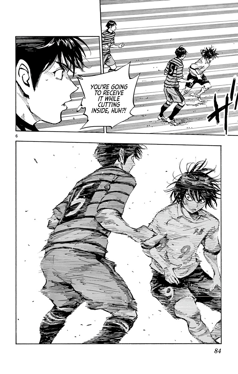 BE BLUES ~Ao ni nare~ Chapter 324 page 6 - Chapter 324: Sharp!