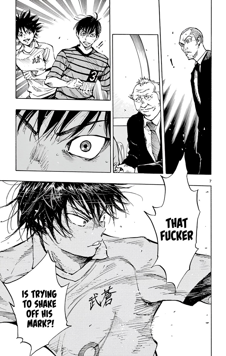 BE BLUES ~Ao ni nare~ Chapter 324 page 7 - Chapter 324: Sharp!