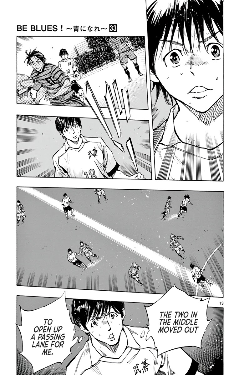 BE BLUES ~Ao ni nare~ Chapter 326 page 14 - Chapter 326: Weaved Intentions