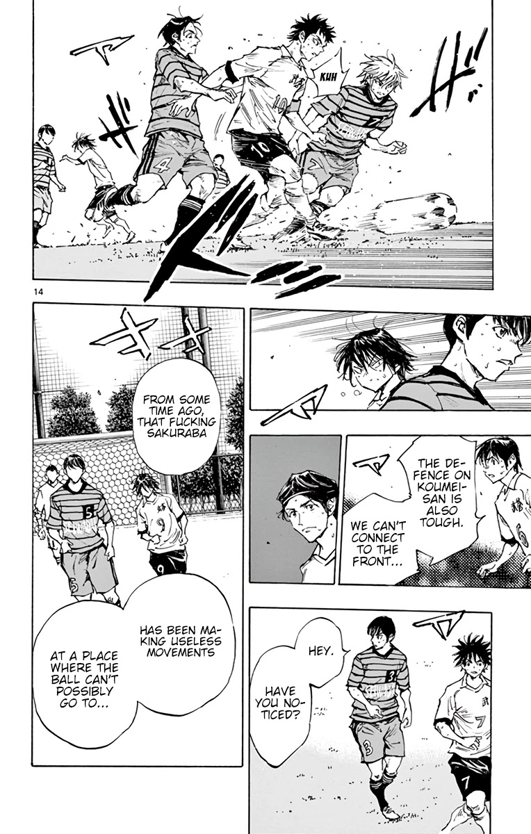 BE BLUES ~Ao ni nare~ Chapter 328 page 15 - Chapter 328: Even If We Get Scored On