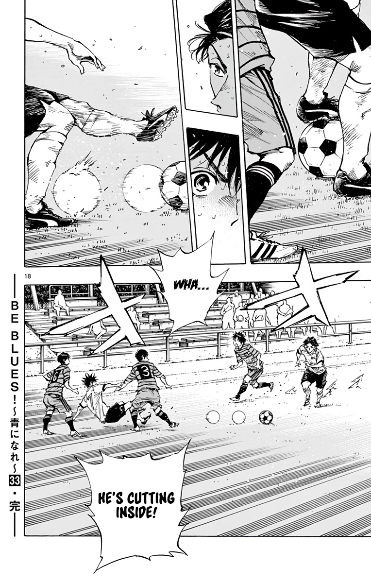 BE BLUES ~Ao ni nare~ Chapter 329 page 19 - Chapter 329: With the Two of Us!