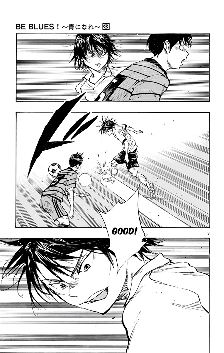 BE BLUES ~Ao ni nare~ Chapter 329 page 4 - Chapter 329: With the Two of Us!