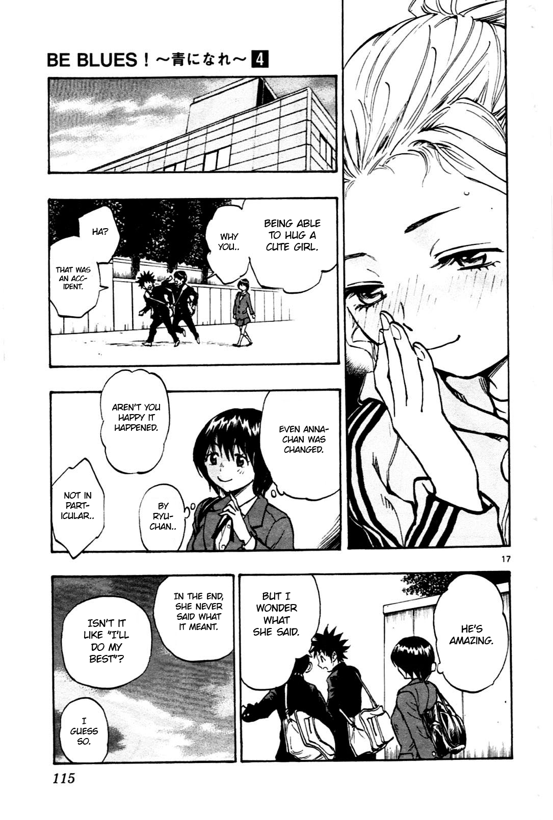 BE BLUES ~Ao ni nare~ Chapter 33 page 17 - Chapter 33: Anna's Turn
