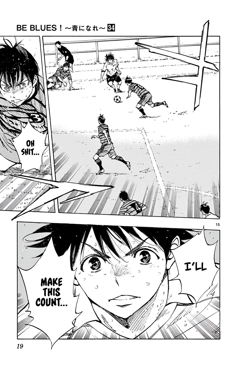 BE BLUES ~Ao ni nare~ Chapter 330 page 20 - Chapter 330: Instant Duel
