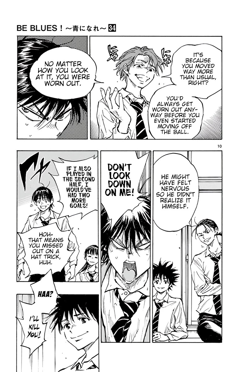 BE BLUES ~Ao ni nare~ Chapter 332 page 13 - Chapter 332: What Changed the Genius...