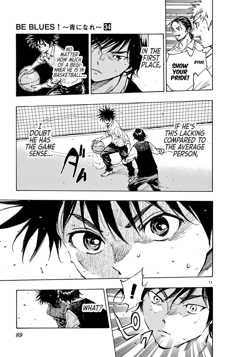 BE BLUES ~Ao ni nare~ Chapter 334 page 12 - Chapter 334: Boring Guy