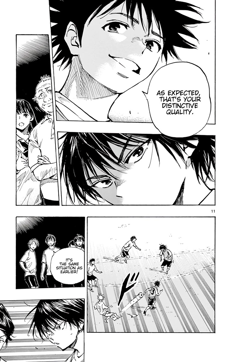 BE BLUES ~Ao ni nare~ Chapter 335 page 12 - Chapter 335: Three Touch Creative Ability