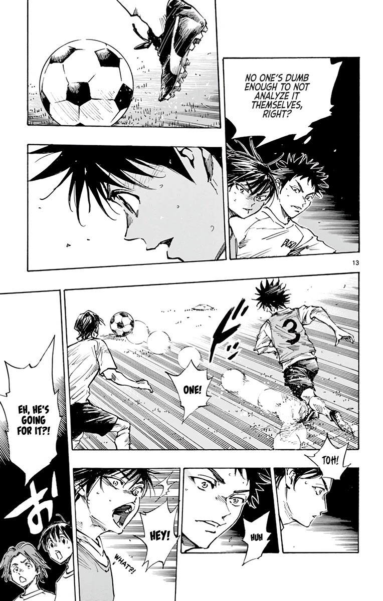 BE BLUES ~Ao ni nare~ Chapter 335 page 14 - Chapter 335: Three Touch Creative Ability