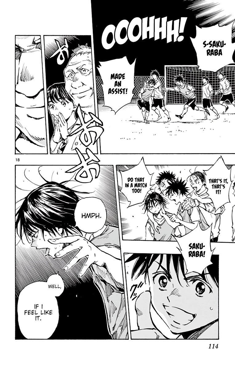 BE BLUES ~Ao ni nare~ Chapter 335 page 19 - Chapter 335: Three Touch Creative Ability