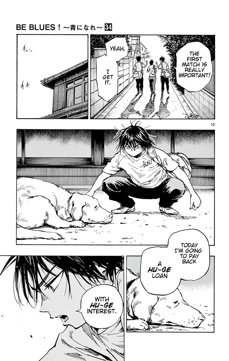 BE BLUES ~Ao ni nare~ Chapter 336 page 12 - Chapter 336: Ooura Cup!