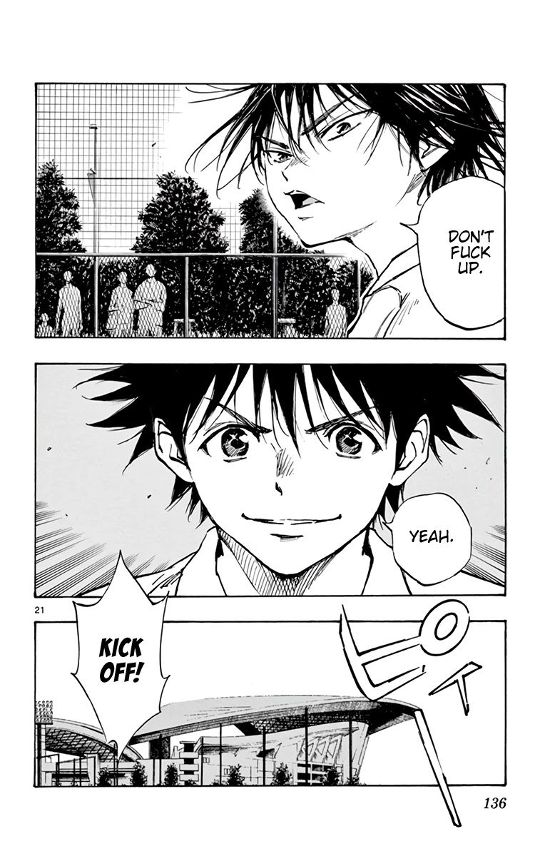 BE BLUES ~Ao ni nare~ Chapter 336 page 23 - Chapter 336: Ooura Cup!