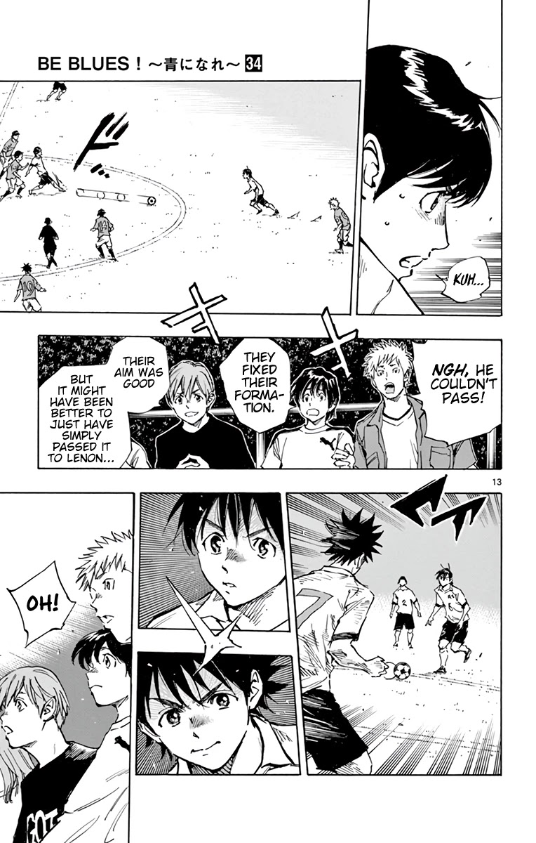 BE BLUES ~Ao ni nare~ Chapter 338 page 13 - Chapter 338: I Might Be Able to Find Out...