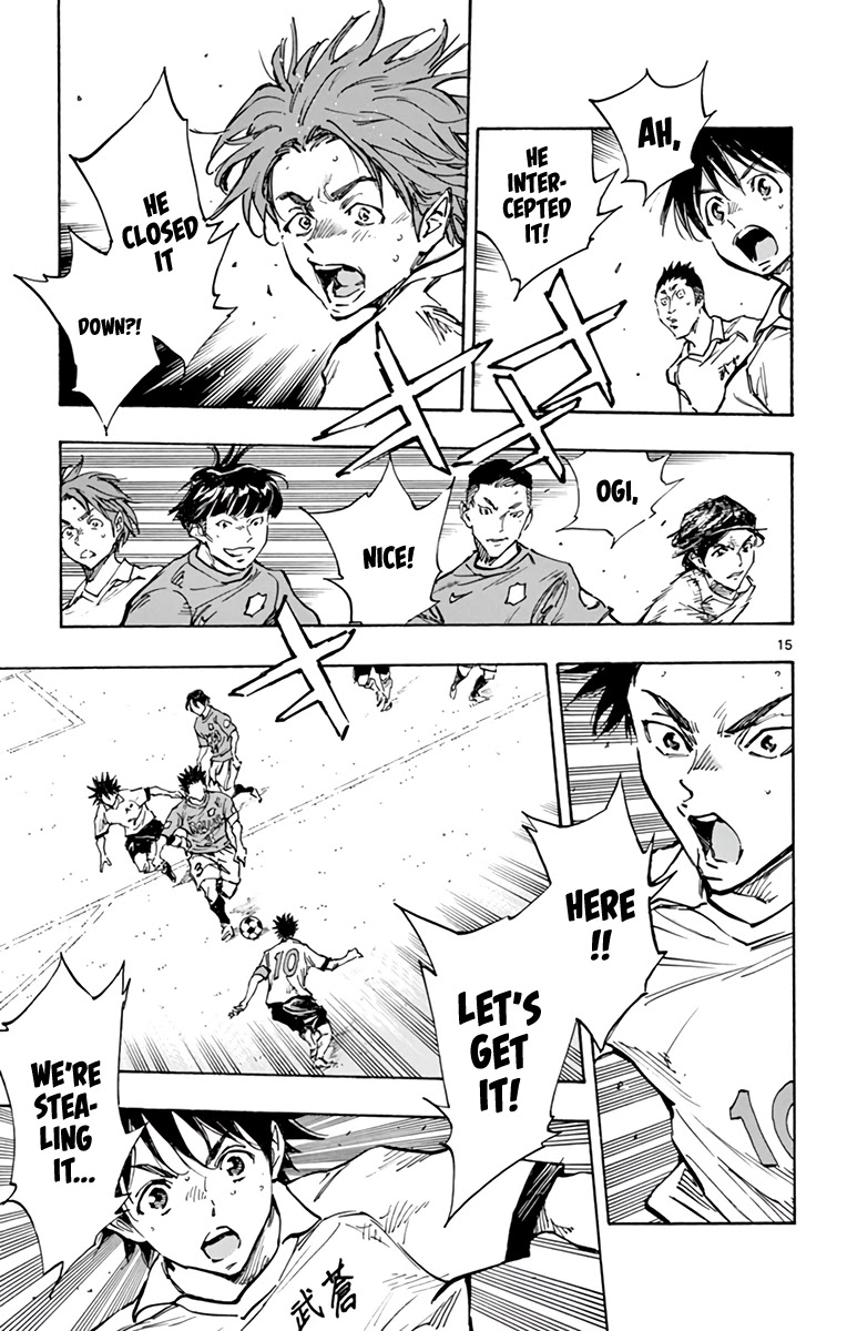 BE BLUES ~Ao ni nare~ Chapter 339 page 15 - Chapter 339: Bring it On!
