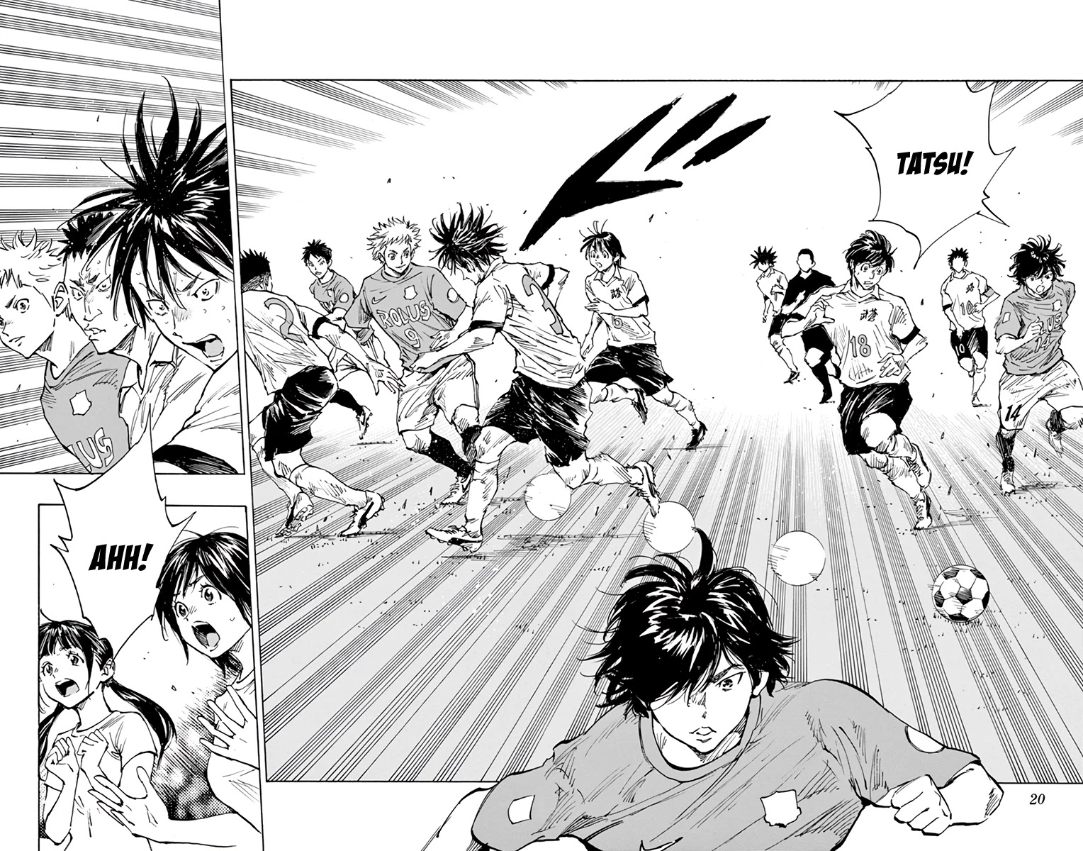 BE BLUES ~Ao ni nare~ Chapter 340 page 22 - Chapter 340: In an Instant...!