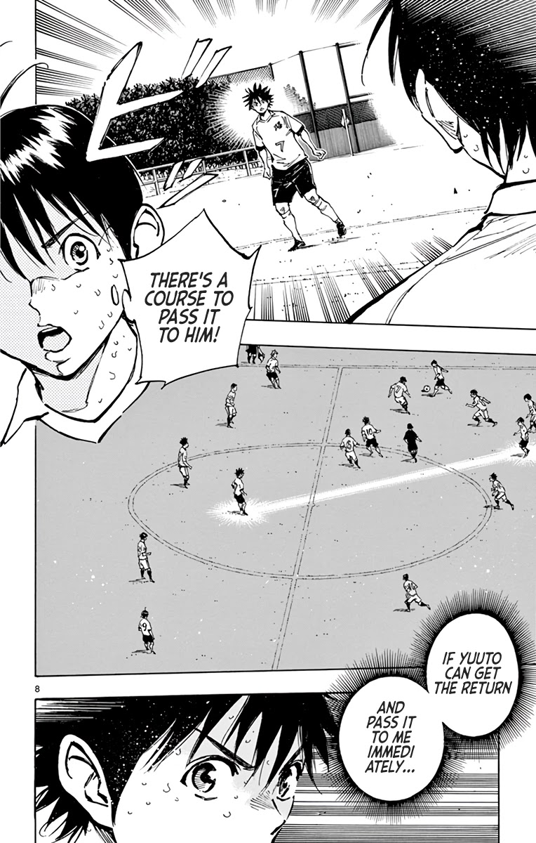 BE BLUES ~Ao ni nare~ Chapter 343 page 8 - Chapter 343: The Surprising Thing Was...