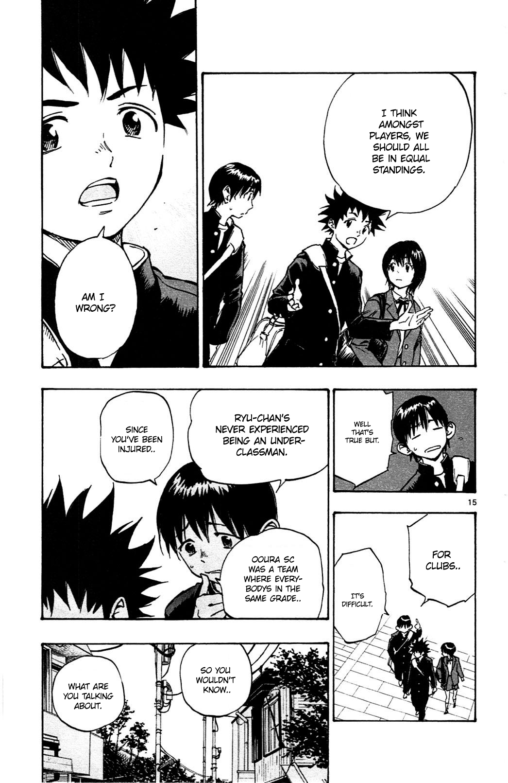BE BLUES ~Ao ni nare~ Chapter 35 page 15 - Chapter 35: Moroboshi's Style