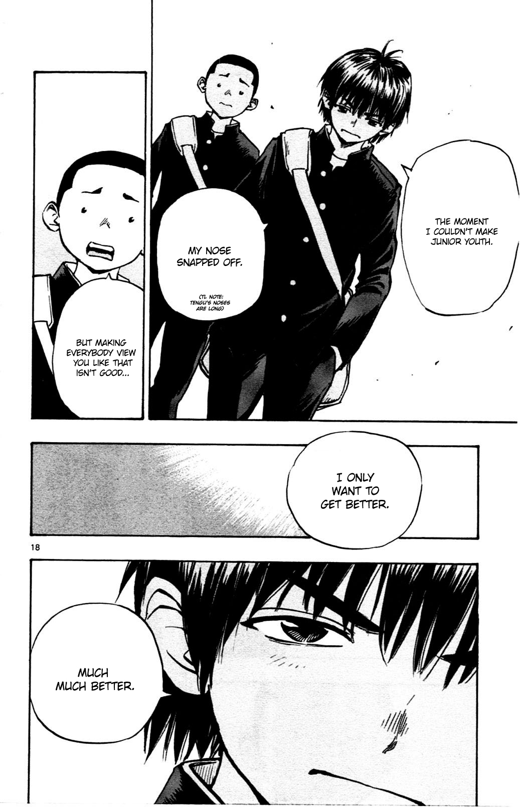 BE BLUES ~Ao ni nare~ Chapter 35 page 18 - Chapter 35: Moroboshi's Style