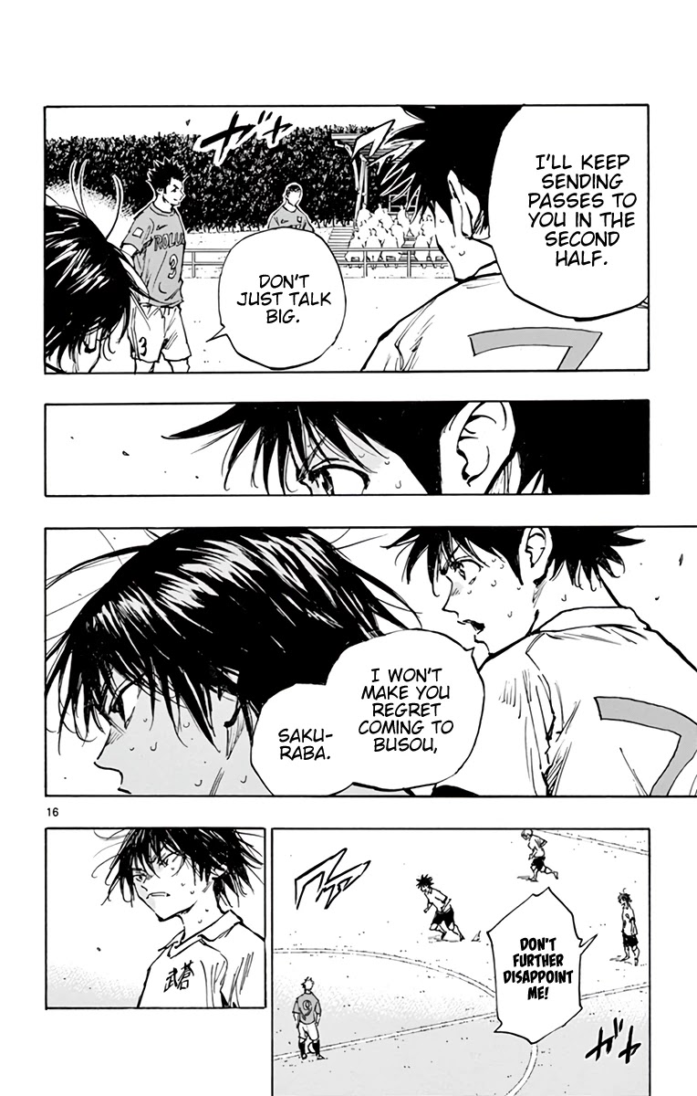 BE BLUES ~Ao ni nare~ Chapter 351 page 16 - Chapter 351: Drawing the Line
