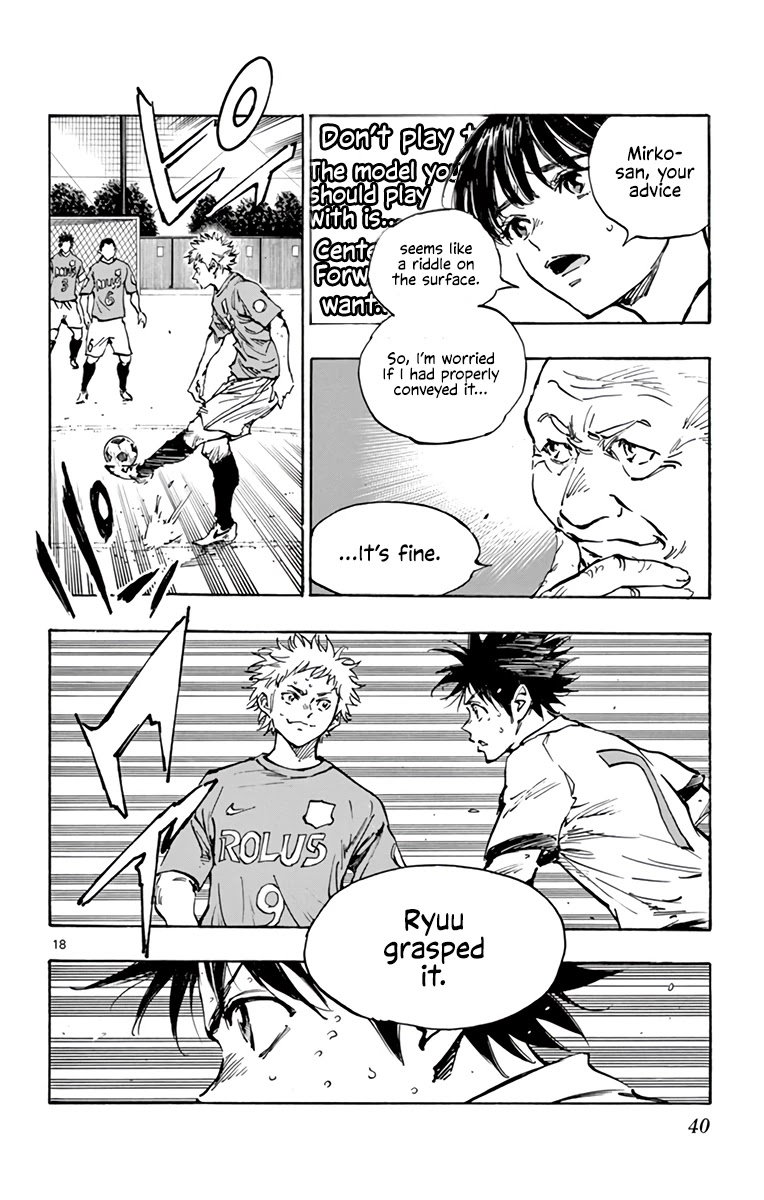 BE BLUES ~Ao ni nare~ Chapter 351 page 18 - Chapter 351: Drawing the Line