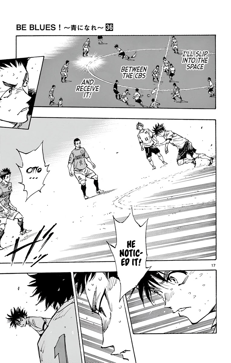 BE BLUES ~Ao ni nare~ Chapter 352 page 17 - Chapter 352: Insight