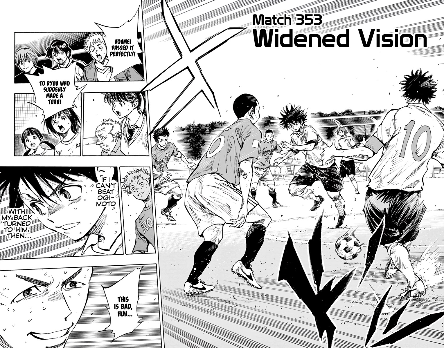 BE BLUES ~Ao ni nare~ Chapter 353 page 3 - Chapter 353: Widened Vision