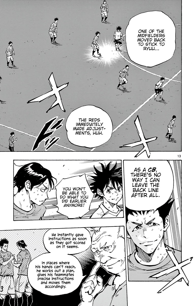 BE BLUES ~Ao ni nare~ Chapter 354 page 13 - Chapter 354: A Goal's Influence