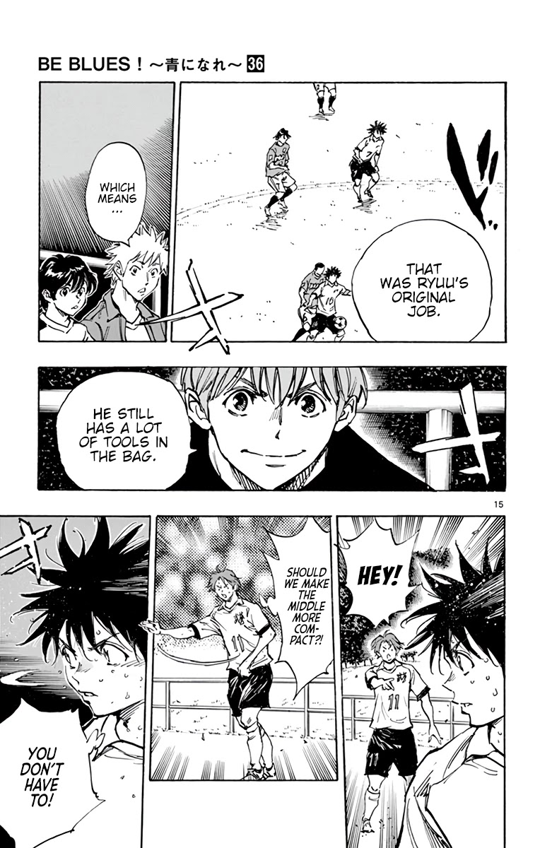 BE BLUES ~Ao ni nare~ Chapter 354 page 15 - Chapter 354: A Goal's Influence