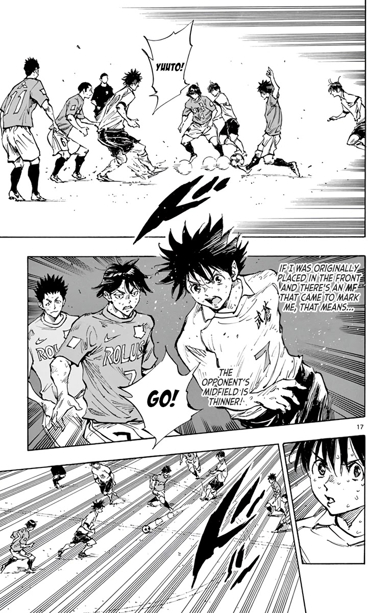 BE BLUES ~Ao ni nare~ Chapter 354 page 17 - Chapter 354: A Goal's Influence