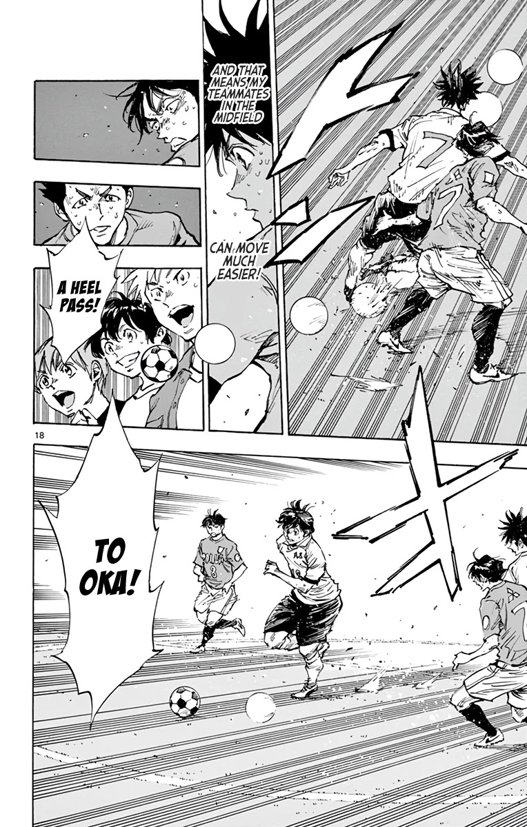 BE BLUES ~Ao ni nare~ Chapter 354 page 18 - Chapter 354: A Goal's Influence
