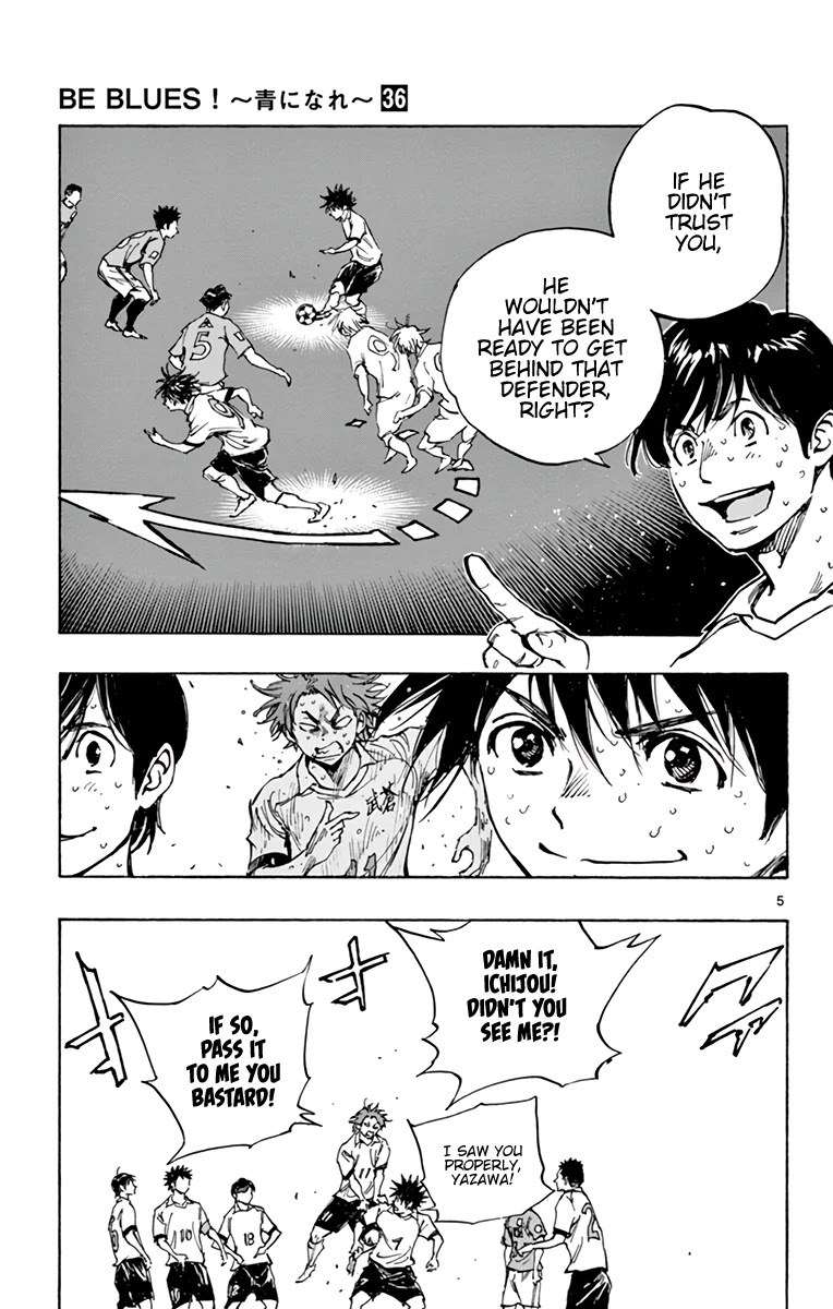 BE BLUES ~Ao ni nare~ Chapter 354 page 5 - Chapter 354: A Goal's Influence