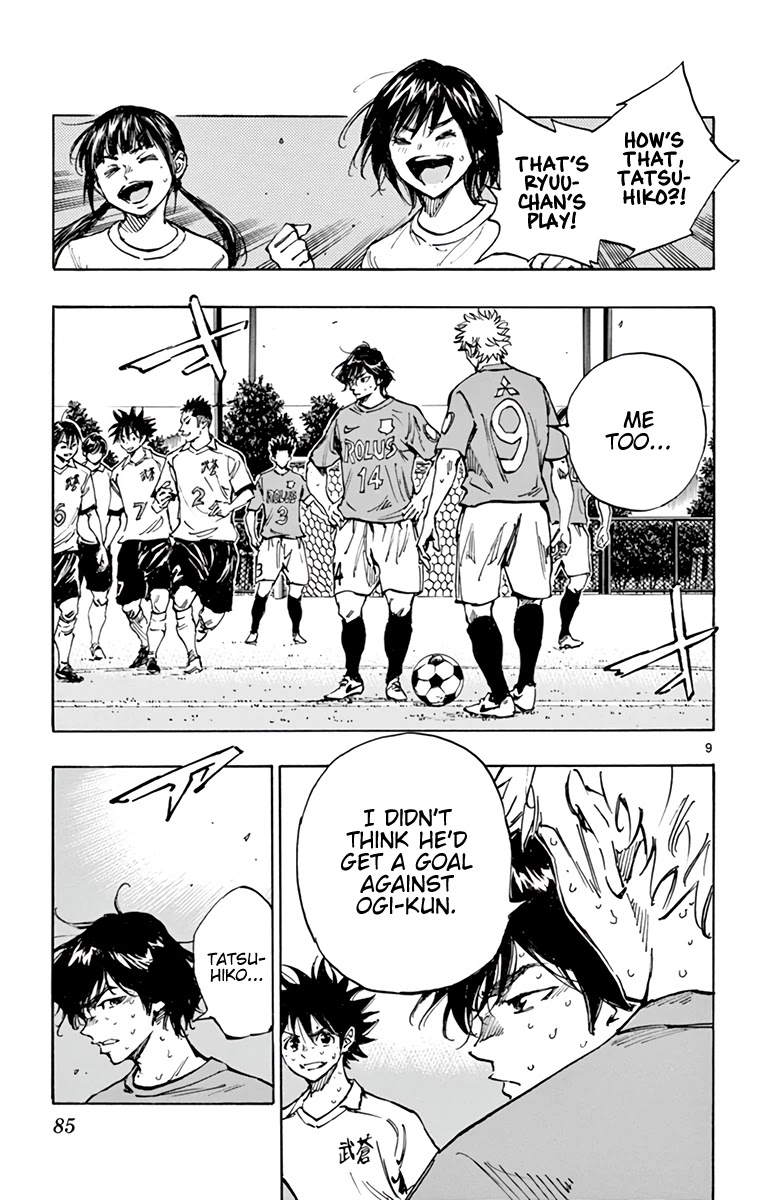 BE BLUES ~Ao ni nare~ Chapter 354 page 9 - Chapter 354: A Goal's Influence