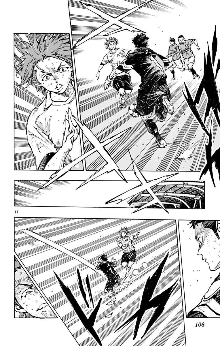 BE BLUES ~Ao ni nare~ Chapter 355 page 11 - Chapter 355: A Hair's Breadth!