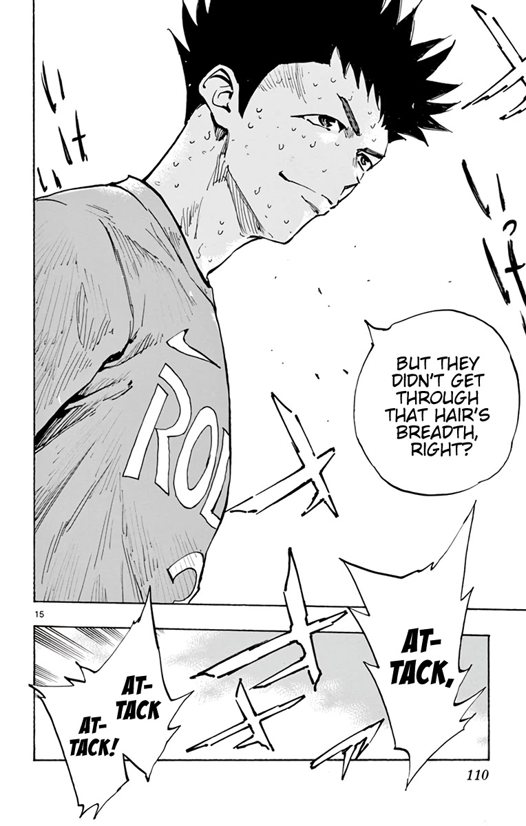 BE BLUES ~Ao ni nare~ Chapter 355 page 15 - Chapter 355: A Hair's Breadth!