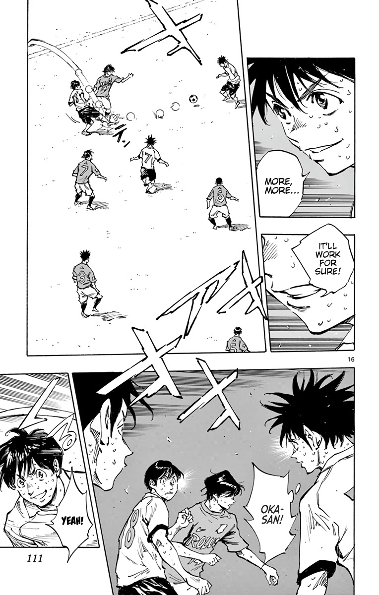 BE BLUES ~Ao ni nare~ Chapter 355 page 16 - Chapter 355: A Hair's Breadth!