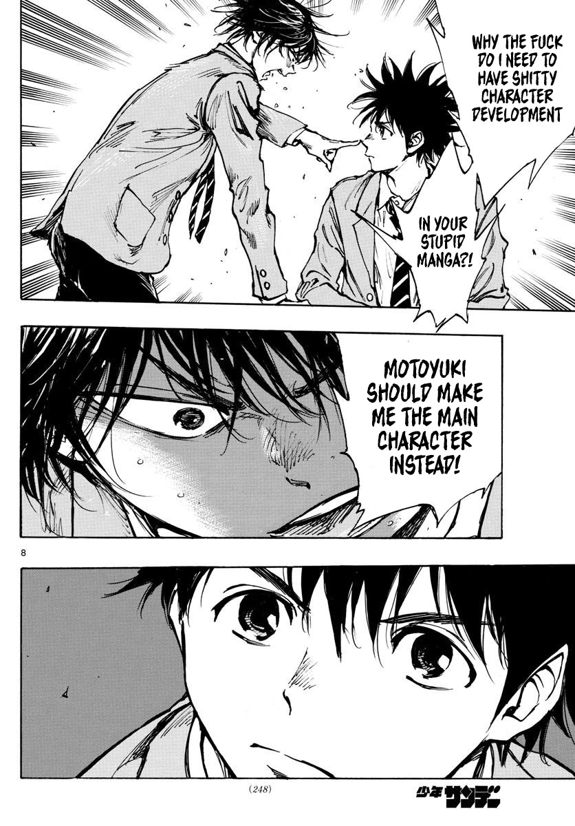 BE BLUES ~Ao ni nare~ Chapter 355 page 22 - Chapter 355: A Hair's Breadth!