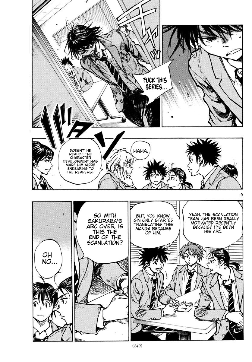 BE BLUES ~Ao ni nare~ Chapter 355 page 23 - Chapter 355: A Hair's Breadth!