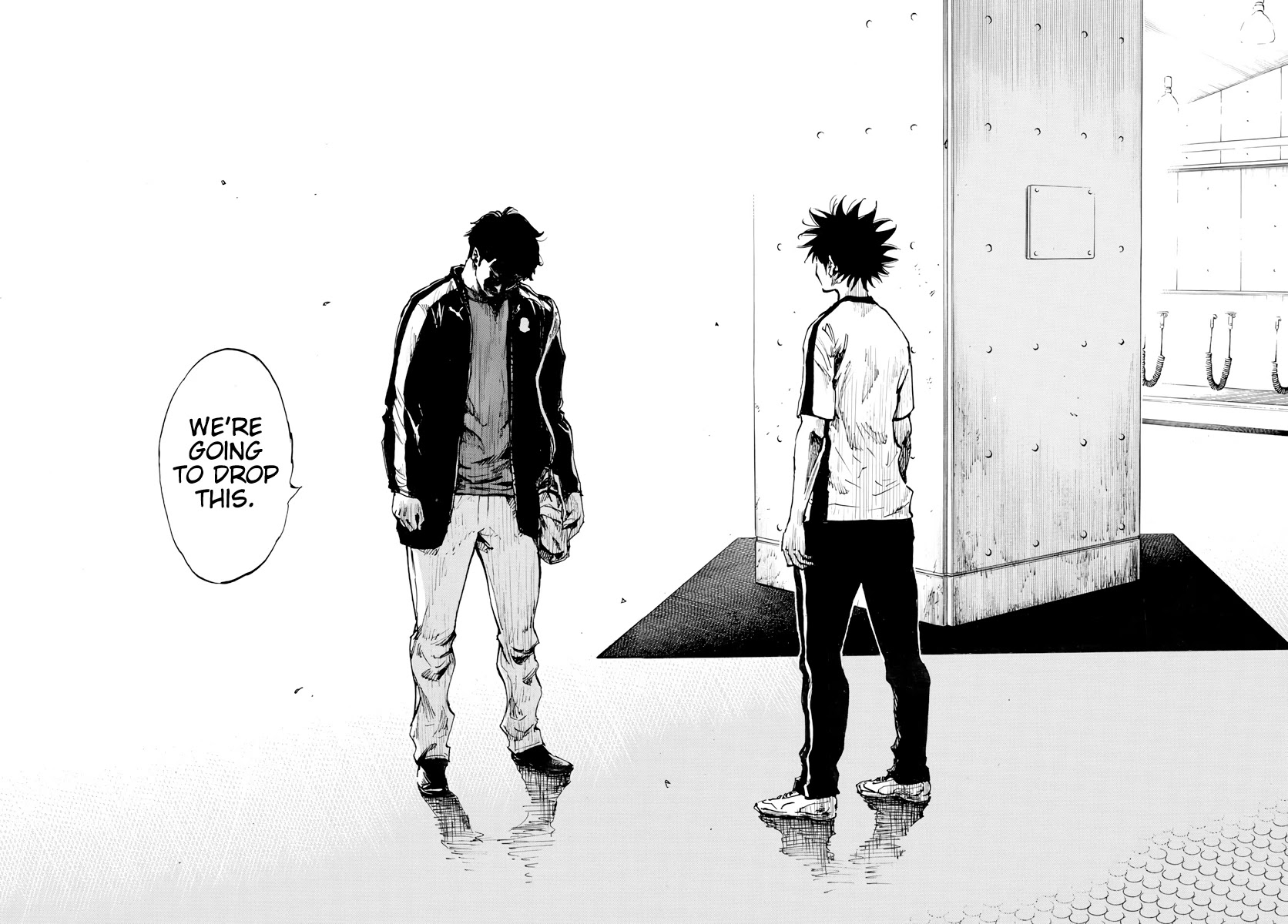 BE BLUES ~Ao ni nare~ Chapter 355 page 30 - Chapter 355: A Hair's Breadth!