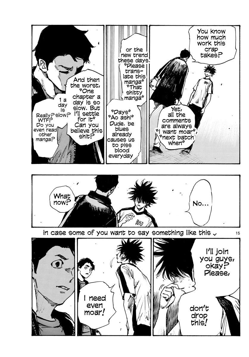 BE BLUES ~Ao ni nare~ Chapter 355 page 32 - Chapter 355: A Hair's Breadth!