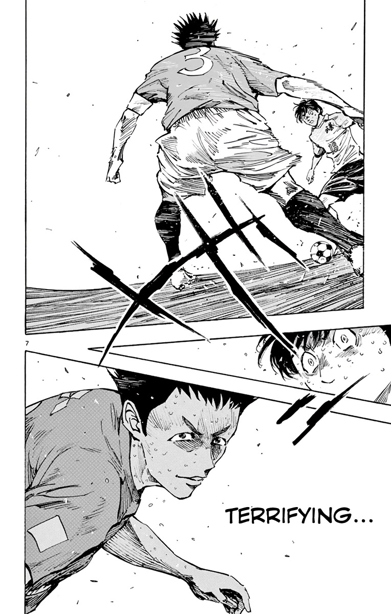 BE BLUES ~Ao ni nare~ Chapter 355 page 8 - Chapter 355: A Hair's Breadth!