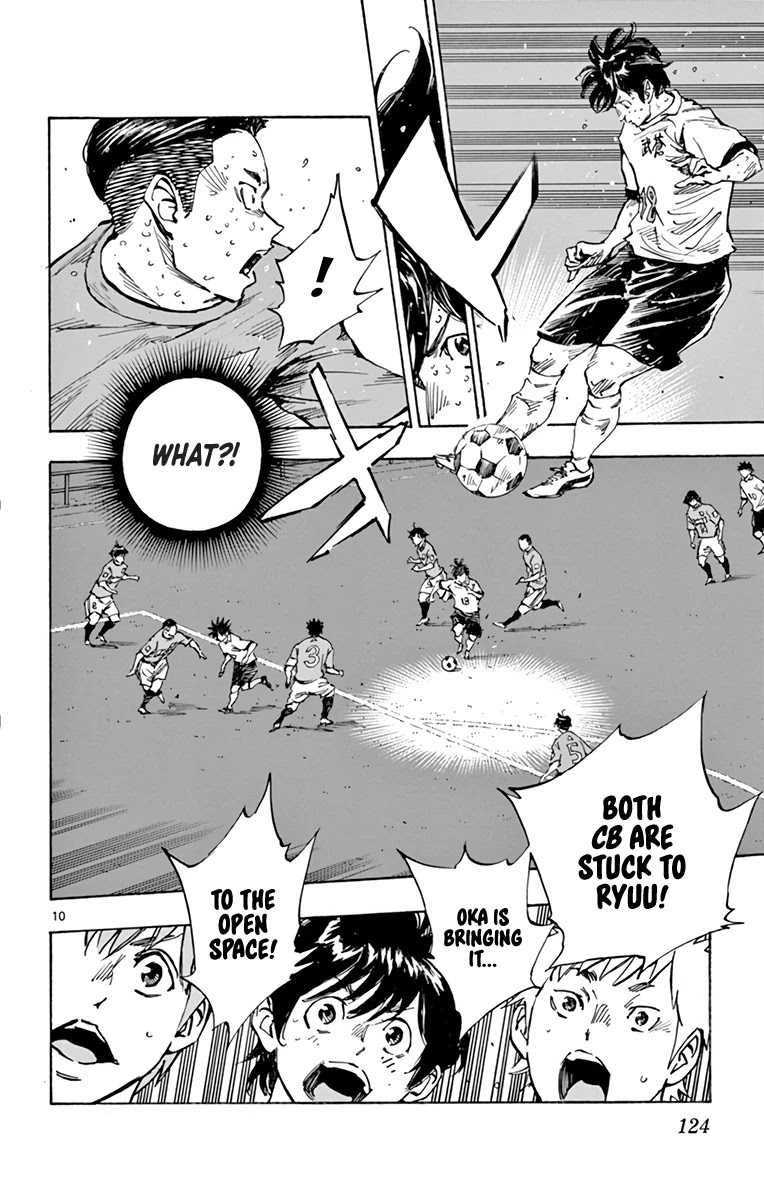 BE BLUES ~Ao ni nare~ Chapter 356 page 10 - Chapter 356: It's Like a Wave