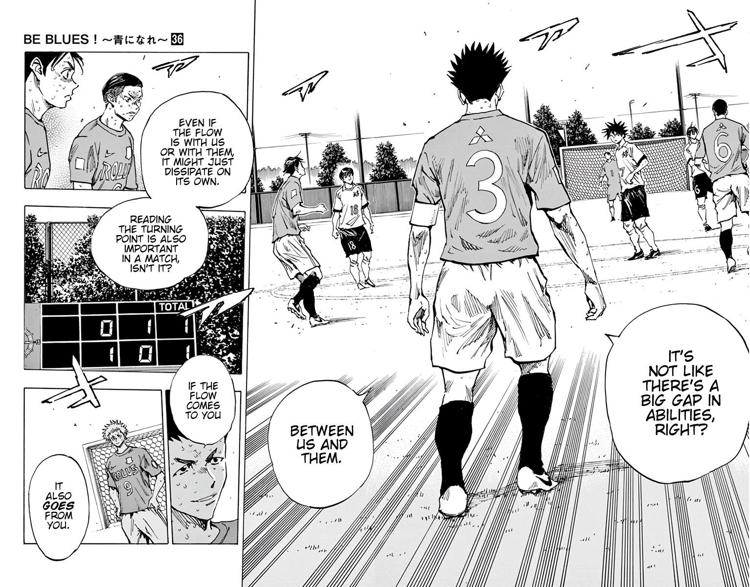 BE BLUES ~Ao ni nare~ Chapter 356 page 16 - Chapter 356: It's Like a Wave