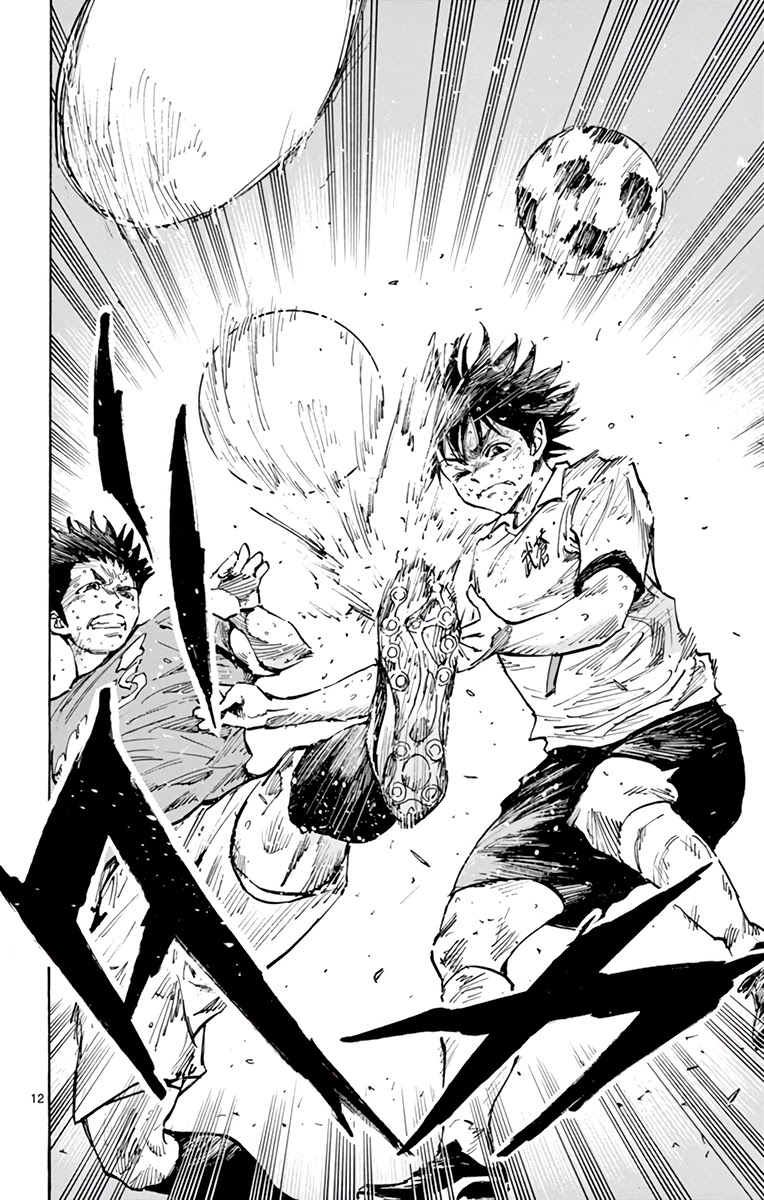 BE BLUES ~Ao ni nare~ Chapter 357 page 12 - Chapter 357: Thin, Hard Wall