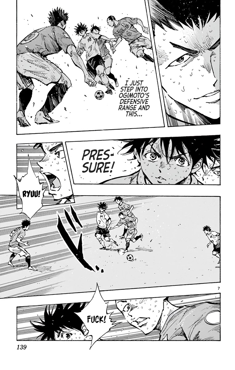 BE BLUES ~Ao ni nare~ Chapter 357 page 8 - Chapter 357: Thin, Hard Wall