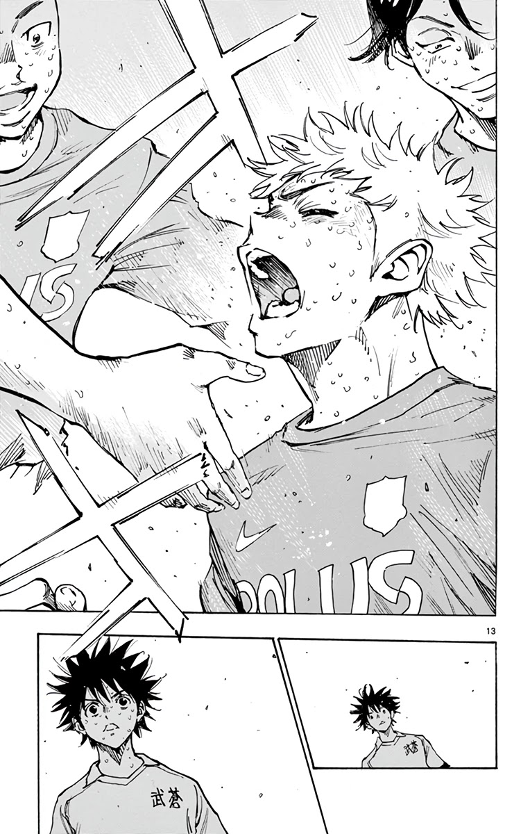 BE BLUES ~Ao ni nare~ Chapter 359 page 12 - Chapter 359: What he Chased After...
