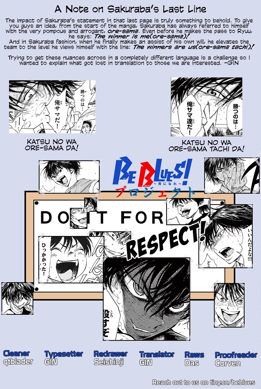 BE BLUES ~Ao ni nare~ Chapter 364 page 18 - Chapter 364: The Winner is...