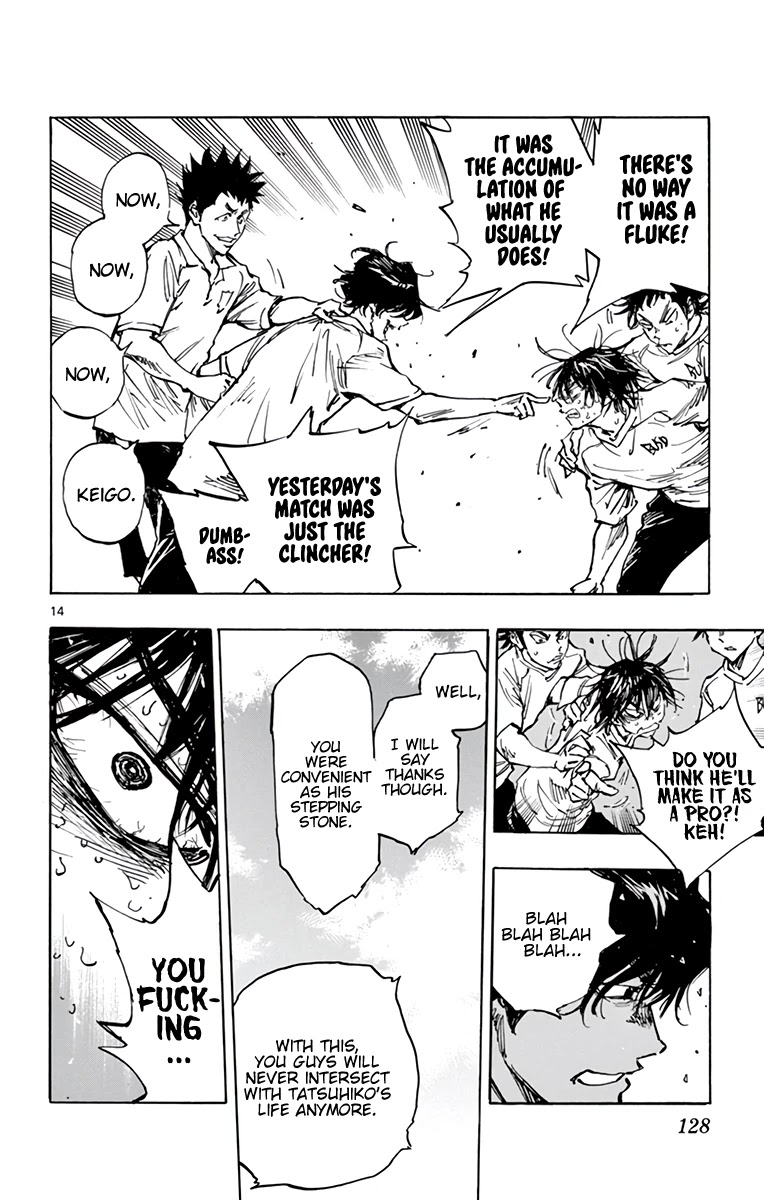 BE BLUES ~Ao ni nare~ Chapter 366 page 14 - Chapter 366: Humiliation and Silence