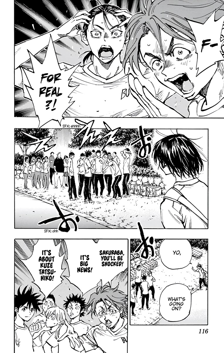 BE BLUES ~Ao ni nare~ Chapter 366 page 3 - Chapter 366: Humiliation and Silence