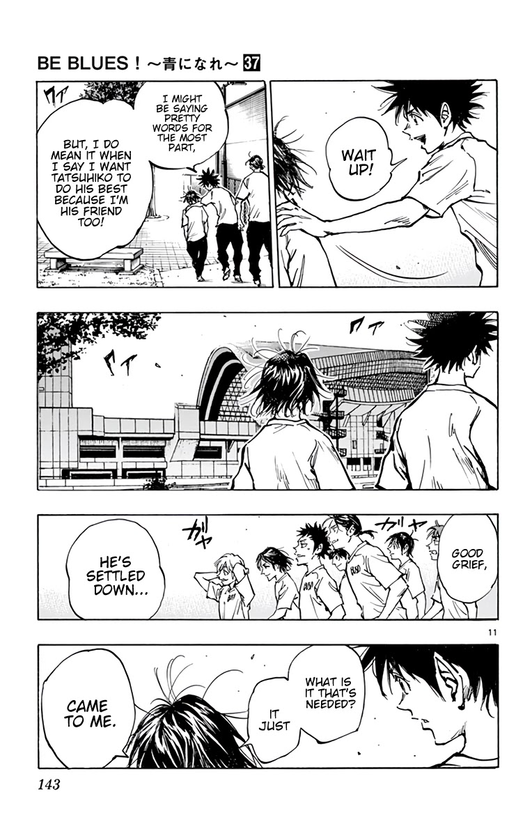 BE BLUES ~Ao ni nare~ Chapter 367 page 11 - Chapter 367: Listen