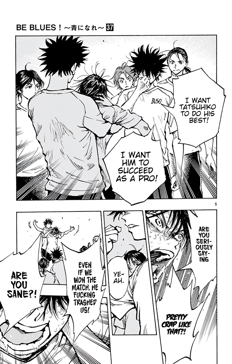 BE BLUES ~Ao ni nare~ Chapter 367 page 6 - Chapter 367: Listen
