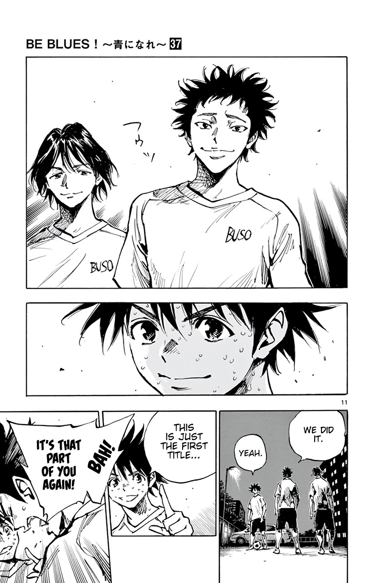 BE BLUES ~Ao ni nare~ Chapter 369 page 12 - Chapter 369: Give in to...